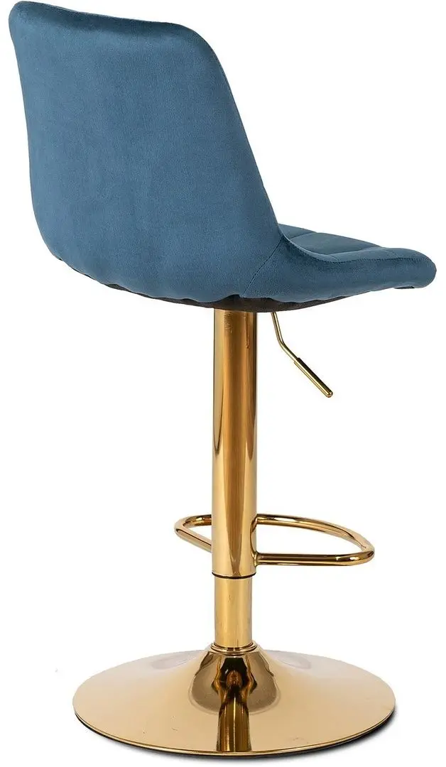 Барный стул Mebel Elite Arcos (Blue/Gold)