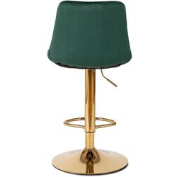 Scaun de bar Mebel Elite Arcos (Green/Gold) Thumb