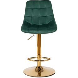 Scaun de bar Mebel Elite Arcos (Green/Gold) Thumb