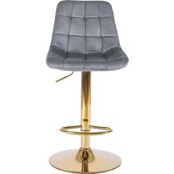 Барный стул Mebel Elite Arcos (Grey/Golden) Thumb