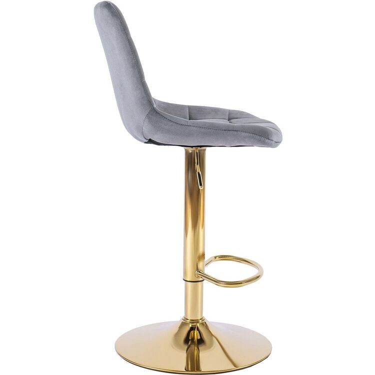 Барный стул Mebel Elite Arcos (Grey/Golden)