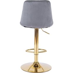 Барный стул Mebel Elite Arcos (Grey/Golden) Thumb