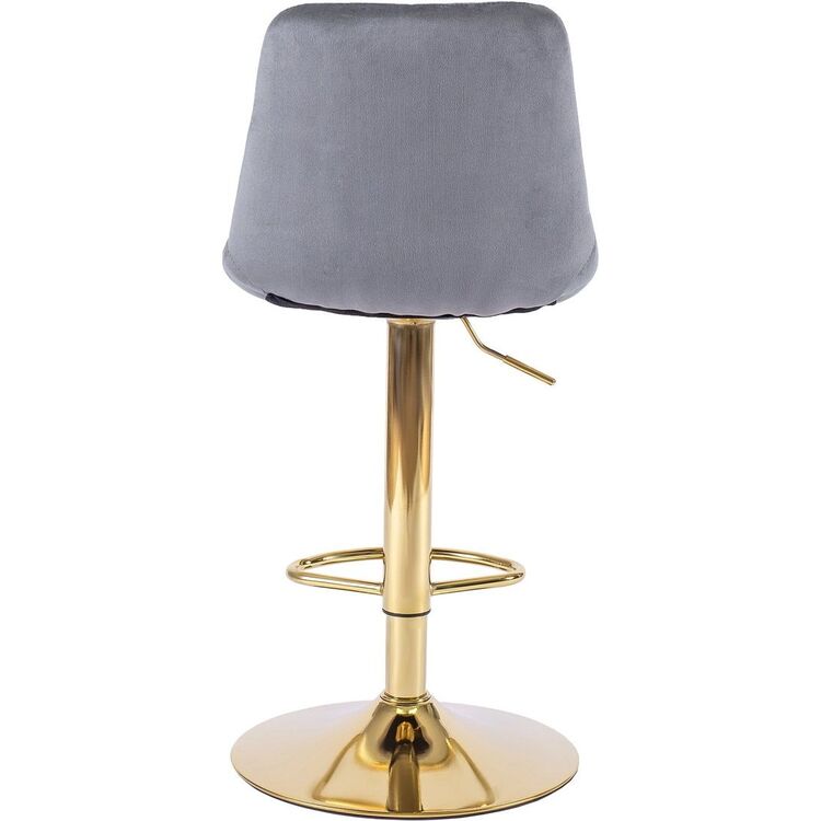 Барный стул Mebel Elite Arcos (Grey/Golden)