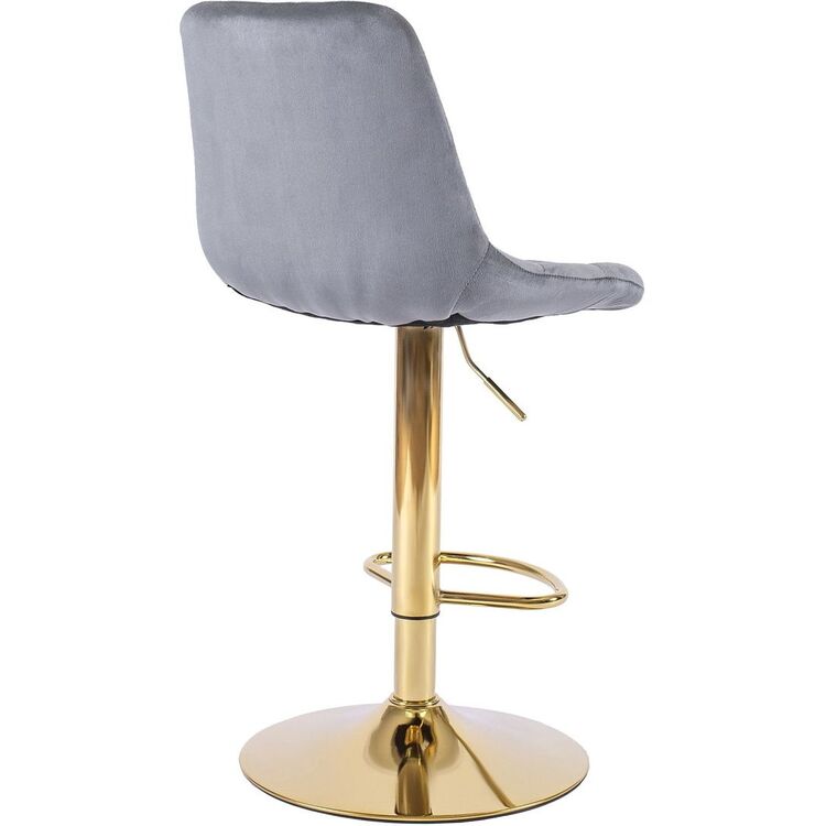 Барный стул Mebel Elite Arcos (Grey/Golden)