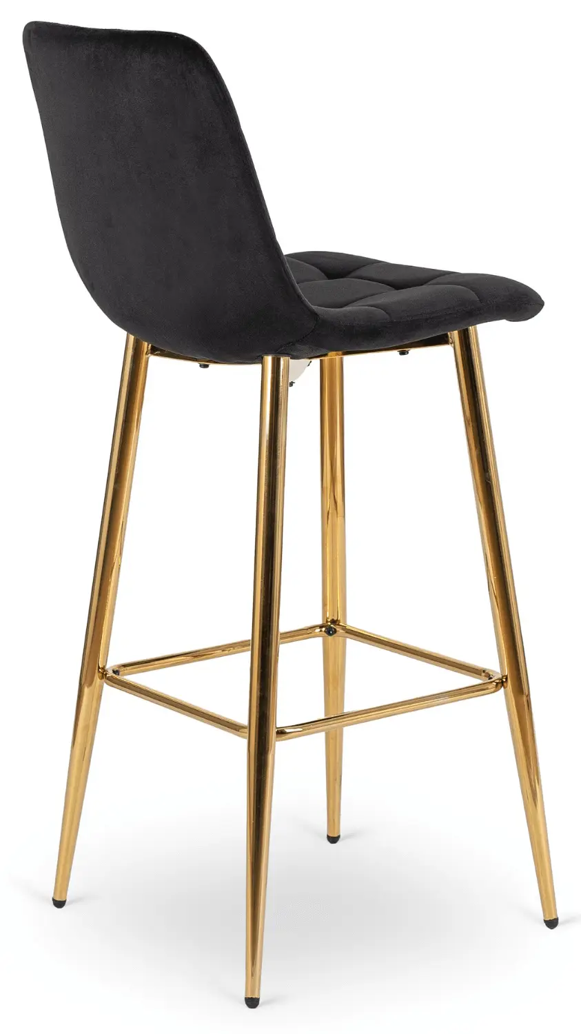 Scaun de bar Mebel Elite Ariel (Black/Gold)
