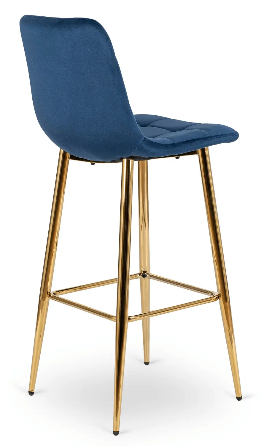 Scaun de bar Mebel Elite Ariel (Blue/Gold)
