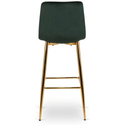 Барный стул Mebel Elite Ariel (Green/Gold) Thumb