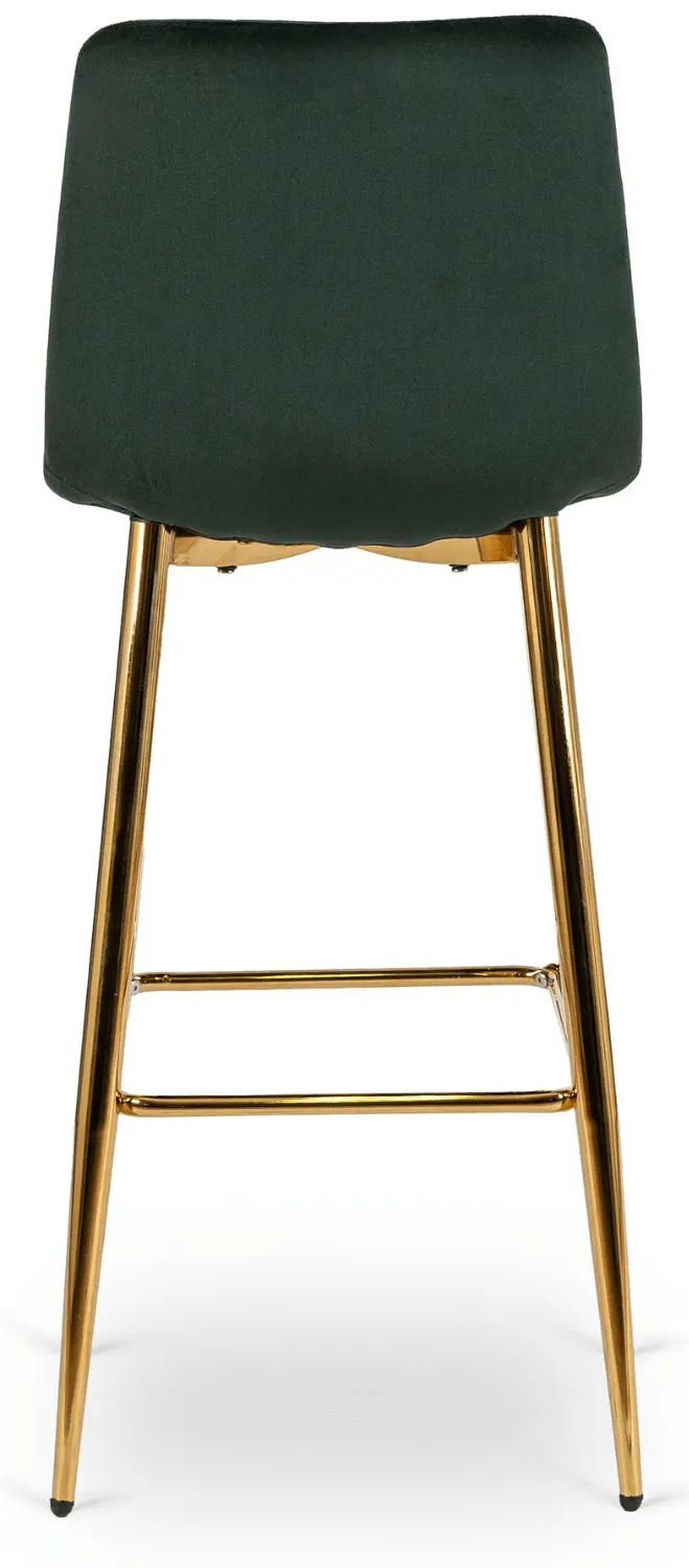 Барный стул Mebel Elite Ariel (Green/Gold)