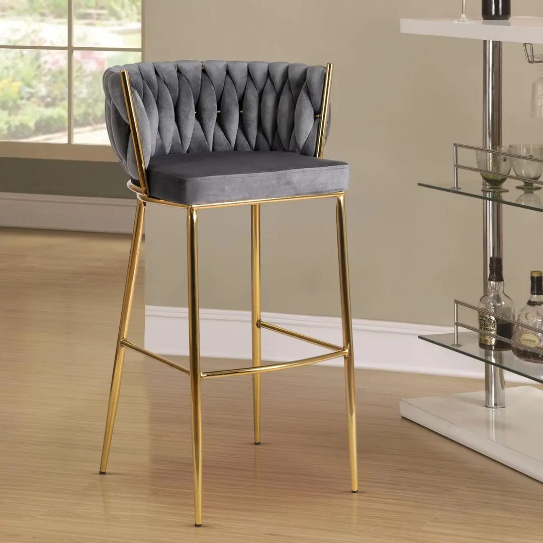 Scaun de bar Mebel Elite Flores 2 (Grey)