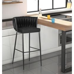 Scaun de bar Mebel Elite Flores (Black) Thumb