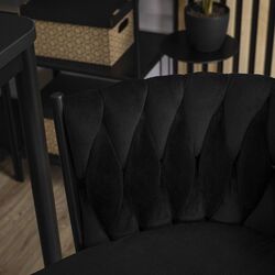 Scaun de bar Mebel Elite Flores (Black) Thumb