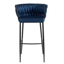 Барный стул Mebel Elite Flores (Navy Blue) Thumb