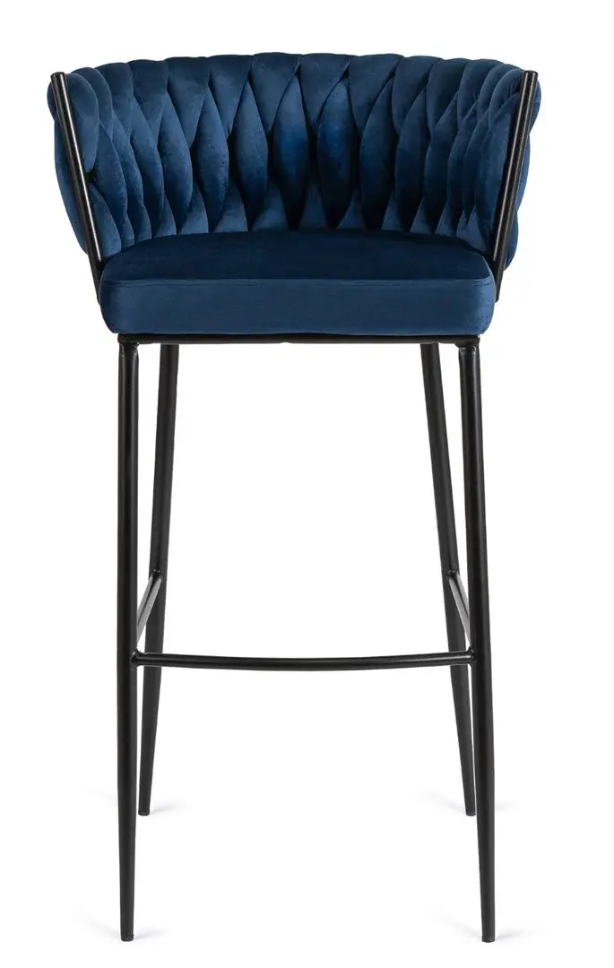 Scaun de bar Mebel Elite Flores (Navy Blue)