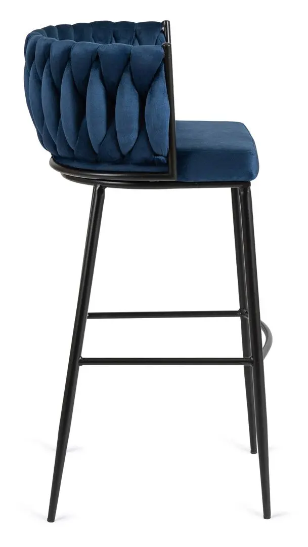 Scaun de bar Mebel Elite Flores (Navy Blue)