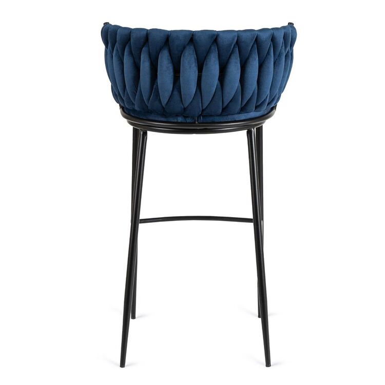 Барный стул Mebel Elite Flores (Navy Blue)