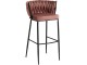 Scaun de bar Mebel Elite Flores (Pink/Black)