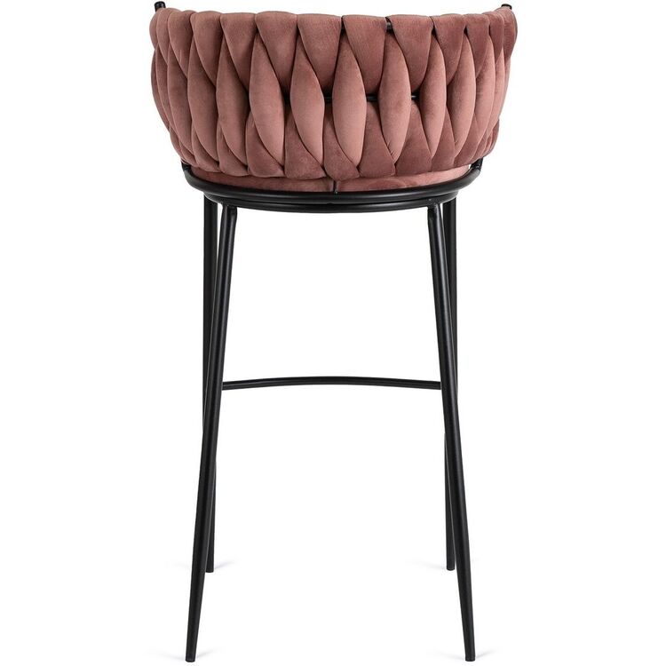 Scaun de bar Mebel Elite Flores (Pink/Black)