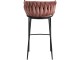 Scaun de bar Mebel Elite Flores (Pink/Black)