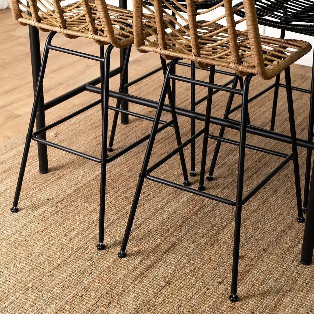 Scaun de bar Mebel Elite Jerry (Oak/Black) - 13