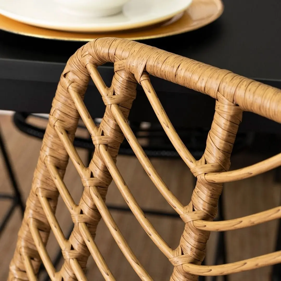 Scaun de bar Mebel Elite Jerry (Oak/Black) - 14