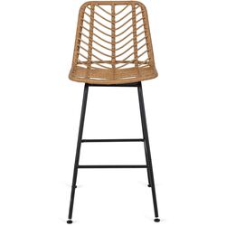Барный стул Mebel Elite Jerry (Oak/Black) Thumb