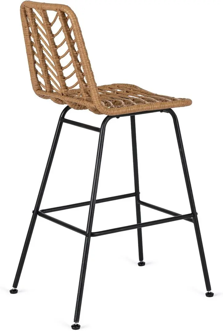 Scaun de bar Mebel Elite Jerry (Oak/Black) - 7