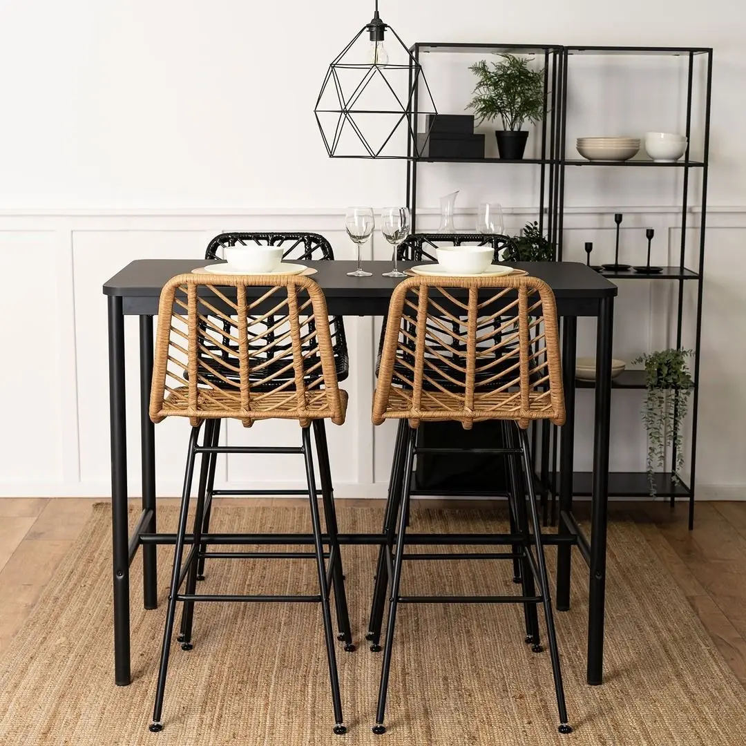 Scaun de bar Mebel Elite Jerry (Oak/Black) - 10