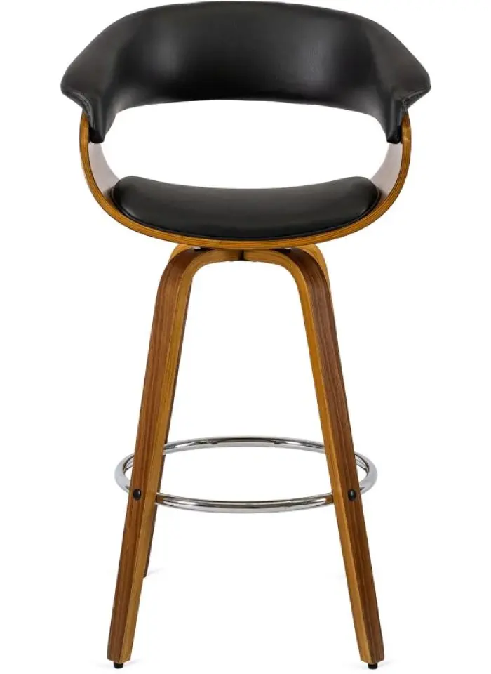 Барный стул Mebel Elite Jersey (Black/Natural)