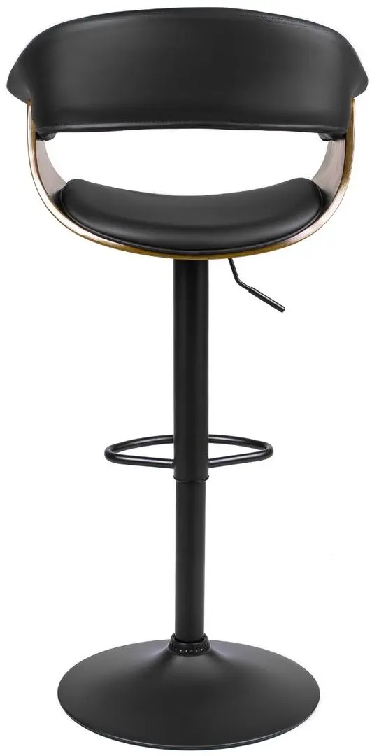 Барный стул Mebel Elite Nevada (Black/Walnut)