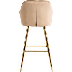 Scaun de bar Mebel Elite Salem (Beige) Thumb
