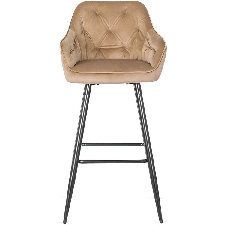 Барный стул Mebel Elite Salem (Beige/Black)