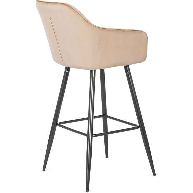 Барный стул Mebel Elite Salem (Beige/Black)