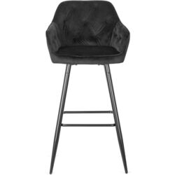Scaun de bar Mebel Elite Salem (Black) Thumb