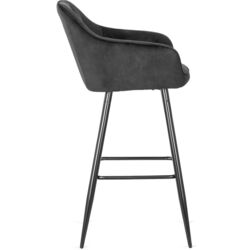 Scaun de bar Mebel Elite Salem (Black) Thumb
