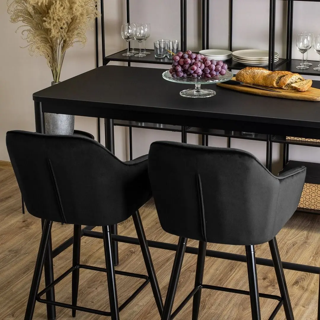 Scaun de bar Mebel Elite Salem (Black)