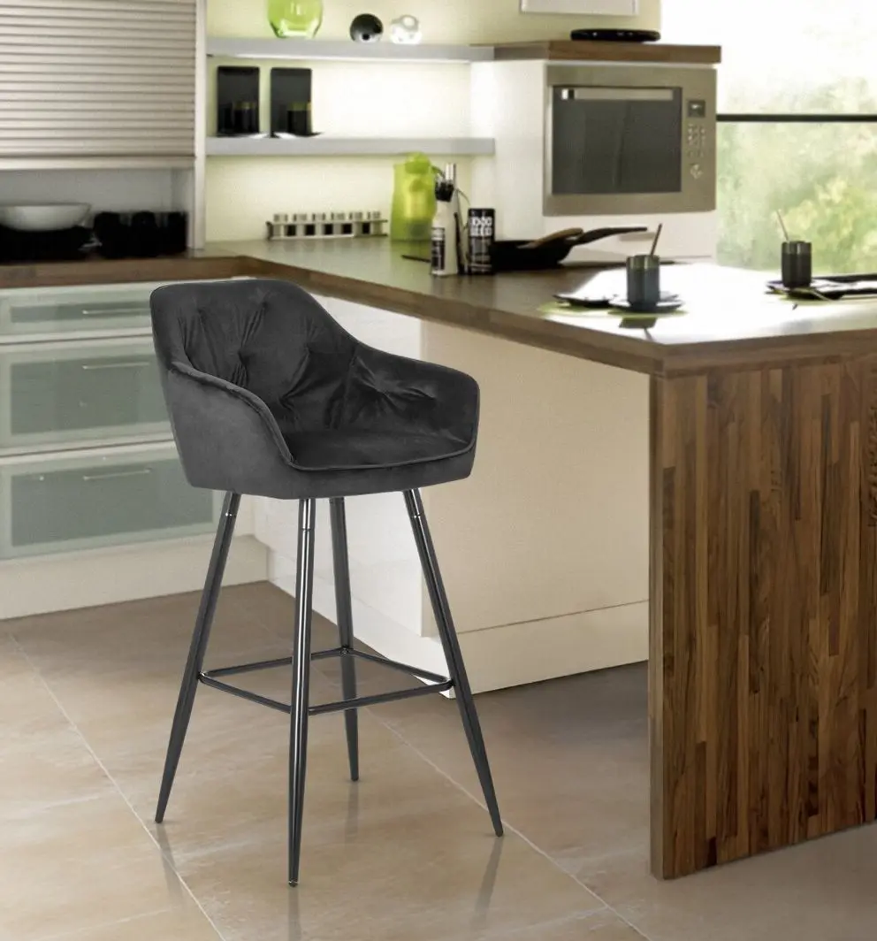 Scaun de bar Mebel Elite Salem (Black)