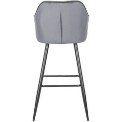 Scaun de bar Mebel Elite Salem (Grey/Black) Thumb
