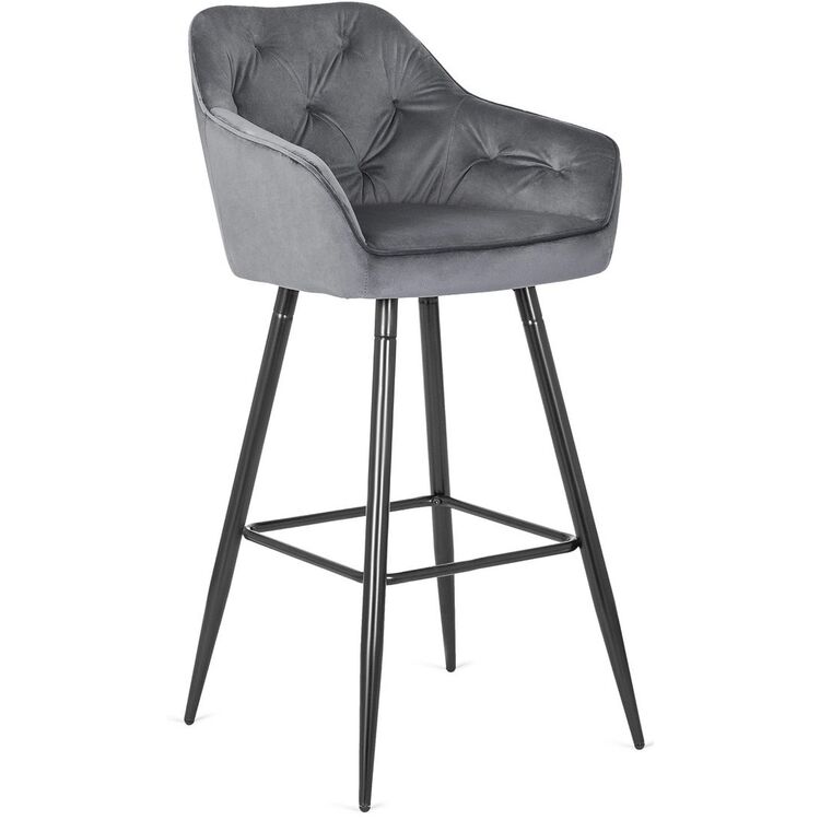 Scaun de bar Mebel Elite Salem (Grey/Black)