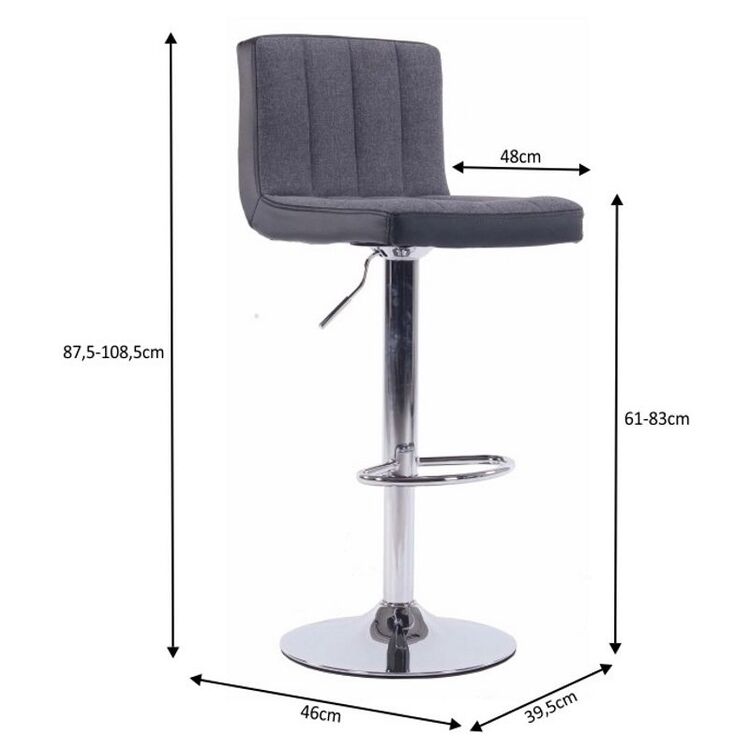 Барный стул Mobhaus Hilda (Gray)