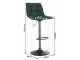 Scaun de bar Mobhaus Lahela (Green)