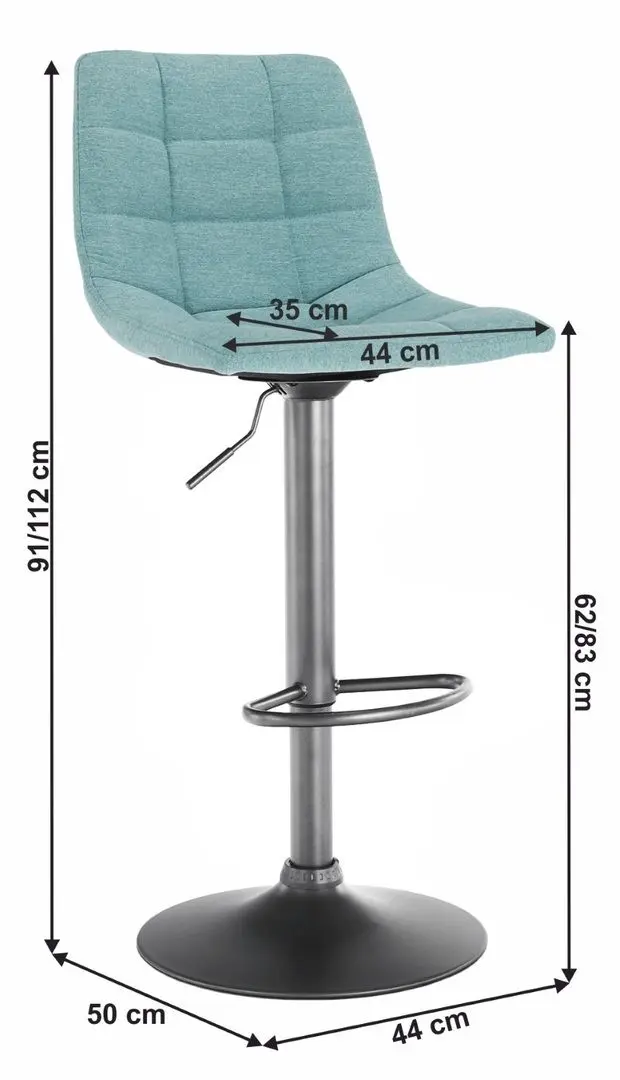 Барный стул Mobhaus Lahela (Menthol)