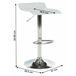 Scaun de bar Tempo Kondela Laria New (White) Thumb