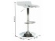 Scaun de bar Mobhaus Laria New (White)