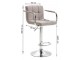 Scaun de bar Mobhaus Leora 2 New (Gray-Brown)