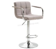 Scaun de bar Mobhaus Leora 2 New (Gray-Brown)