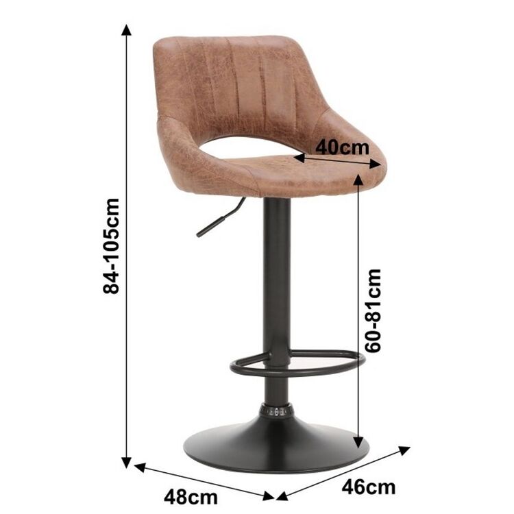 Scaun de bar Mobhaus Lorasa (Brown)