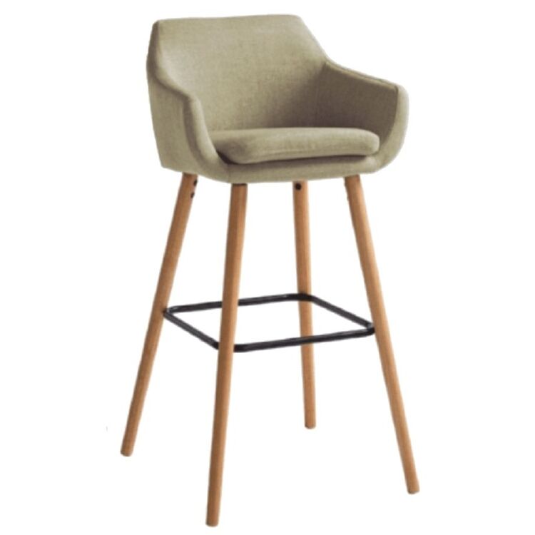 Барный стул Mobhaus Tahira (Beige/Beech)