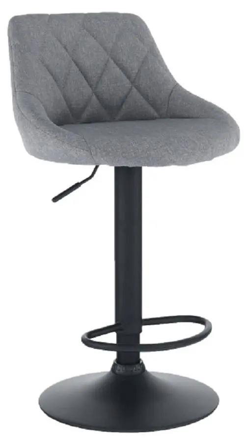 Scaun de bar Mobhaus Terkan (Gray/Black)