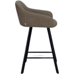 Scaun de bar Mobiland MEY Anka 06 (Beige/Black) Thumb