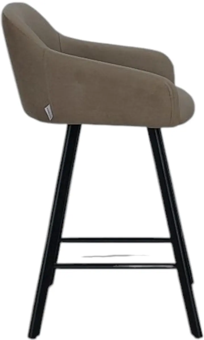 Scaun de bar Mobiland MEY Anka 06 (Beige/Black) - 3